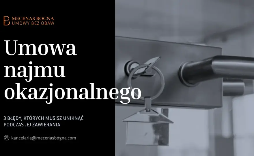 Najem okazjonalny na dwie osoby - jak uniknąć błędów?