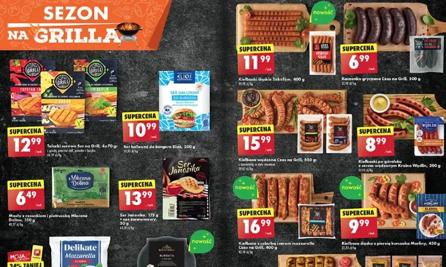 Biedronka na grilla: najlepsze promocje i produkty na letnie grillowanie
