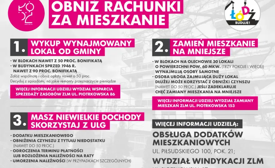 Dopłaty do wynajmowanych mieszkań - Jak obniżyć czynsz?