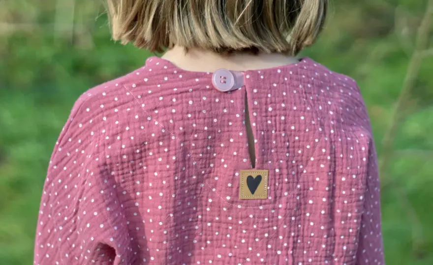 Musselin-Shirt nähen - Kinderkleidung einfach selbst gemacht