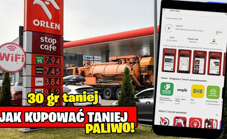 Jak wymienić punkty na paliwo Orlen i zaoszczędzić na tankowaniu