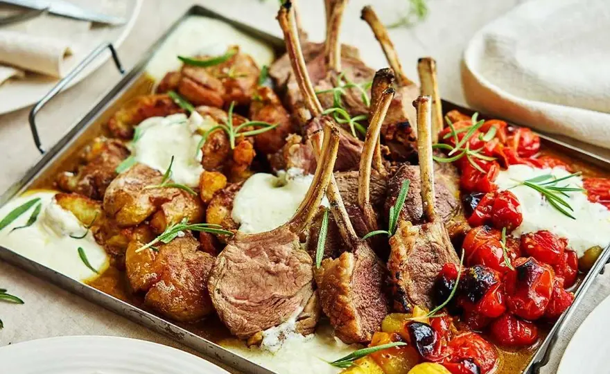 Grilla lamm rätt - välj bit, temperatur och tillbehör