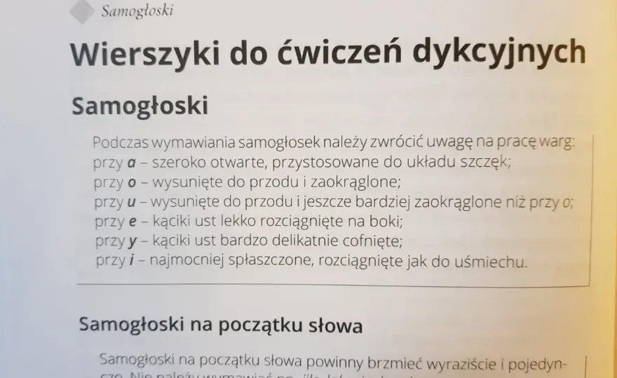 Trudne wyrazy na A - Jak poprawić dykcję?