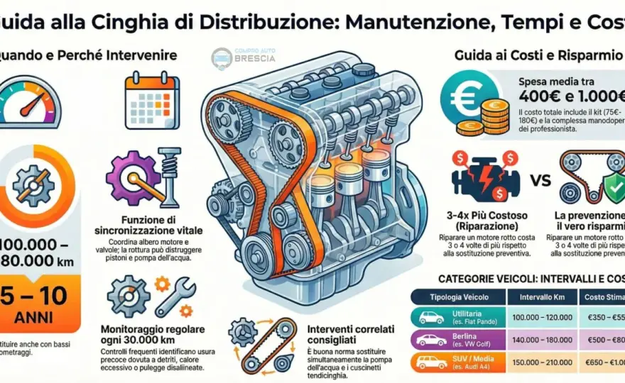 Dove si trova la cinghia di distribuzione? Guida completa
