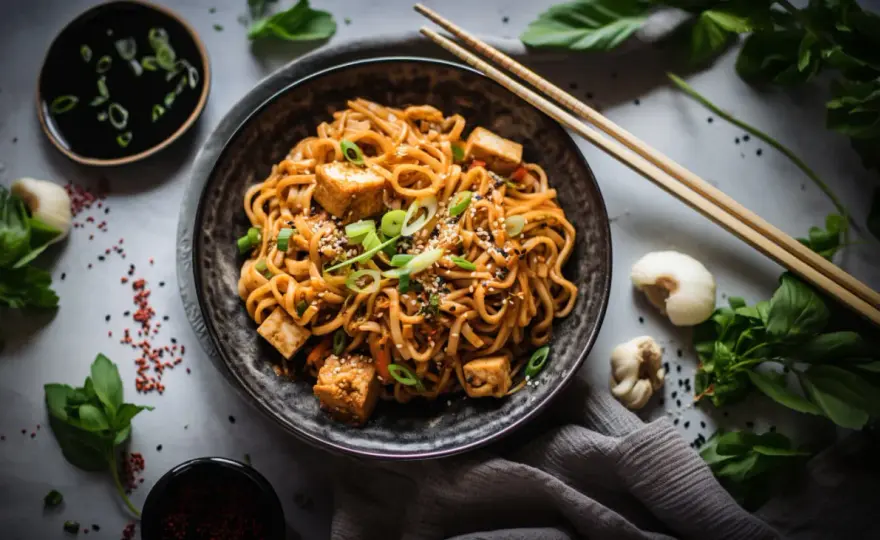 Udon z tofu - przepis na idealny smak i teksturę