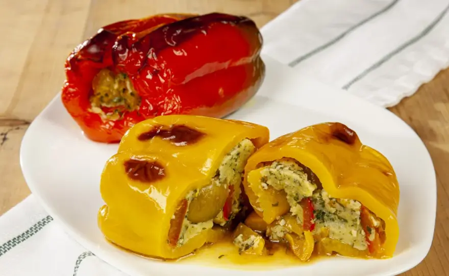 Peperoni ripieni senza carne - La ricetta perfetta!