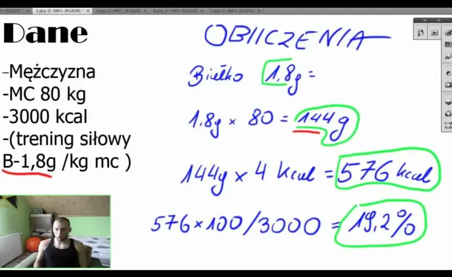 Ile kalorii ma białko i jak je obliczyć?