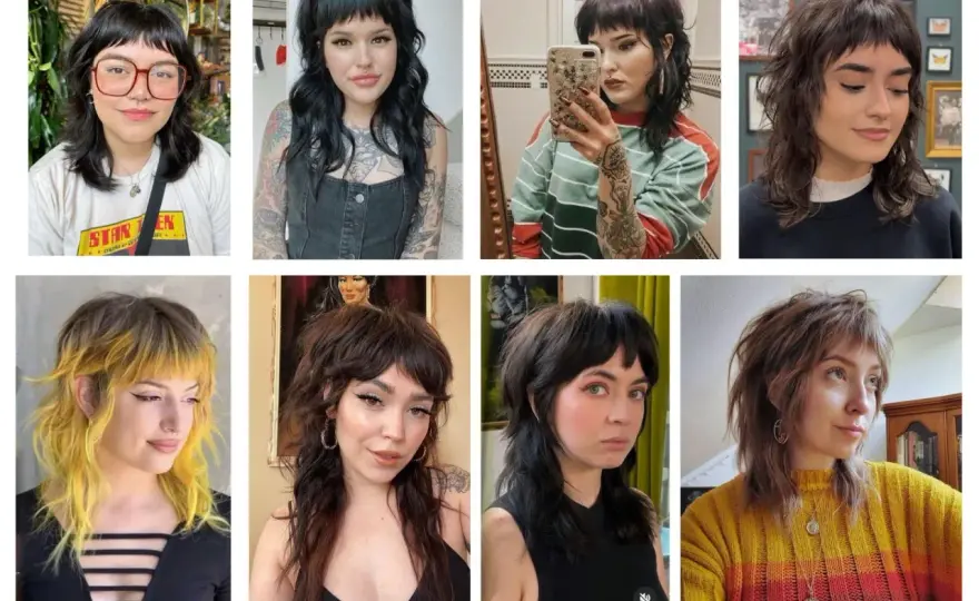Modern mullet för tjejer - Så får du den snyggaste formen