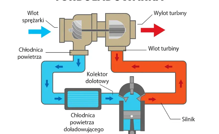 Turbosprężarka - Rodzaje, budowa, awarie i tuning. Poradnik