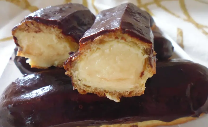 Éclair dolci perfetti - tecnica, creme e glasse