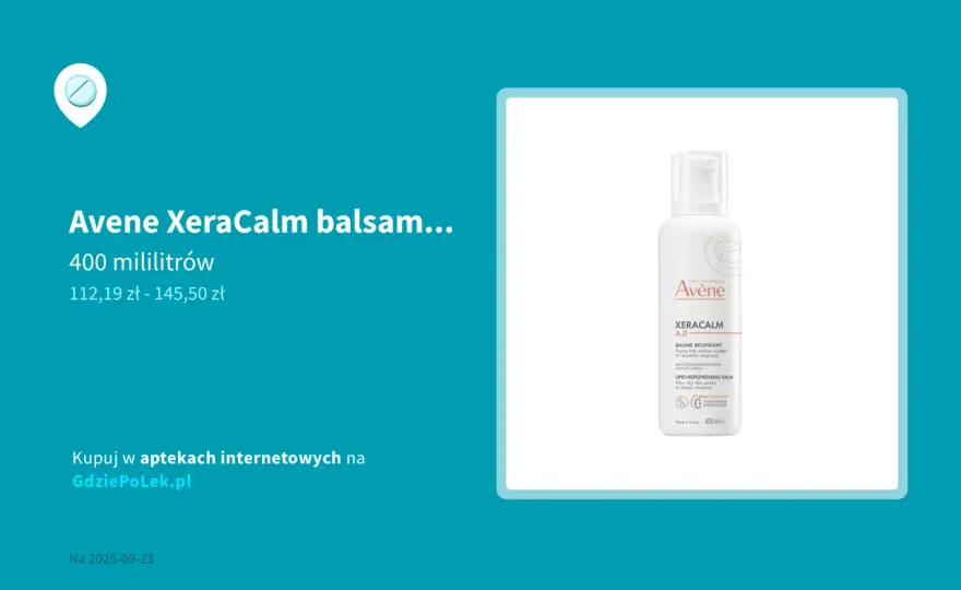 Avene Xeracalm balsam czy krem - który produkt lepszy dla Twojej skóry?