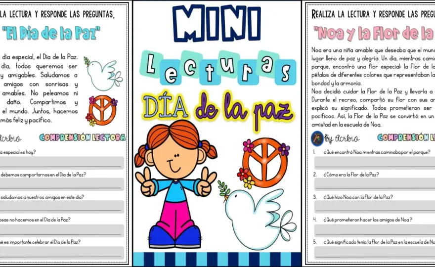 Fichas Día de la Paz para Imprimir - Guía para el Aula