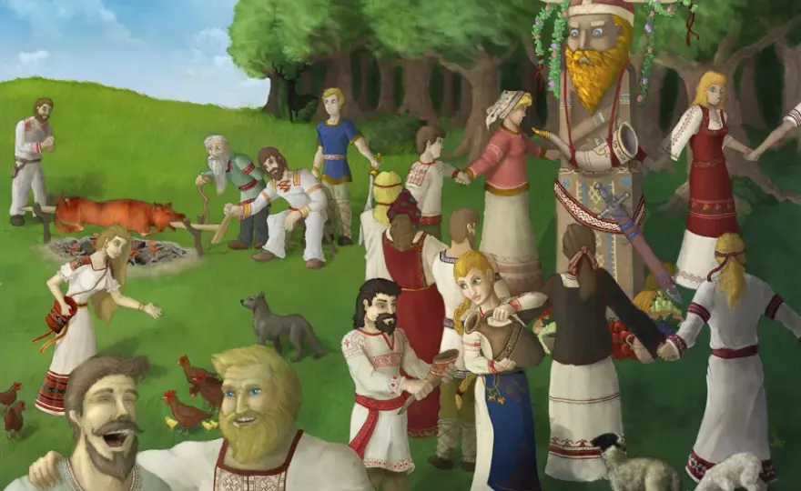 Mit o porach roku i jego wpływ na cykl życia oraz naturę w mitologii