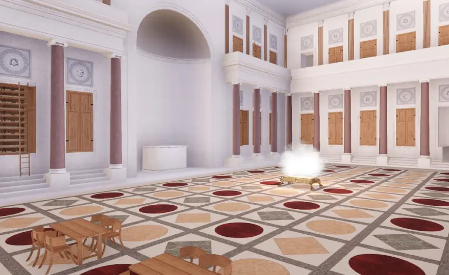 Thermes de Caracalla - Comment lire les restitutions ?