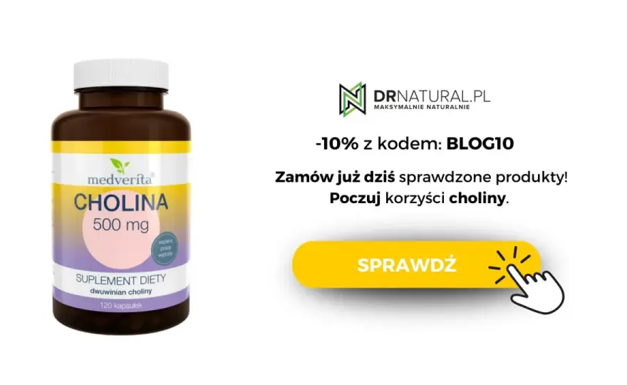 Cholina - co to jest i kiedy warto sięgnąć po suplement?