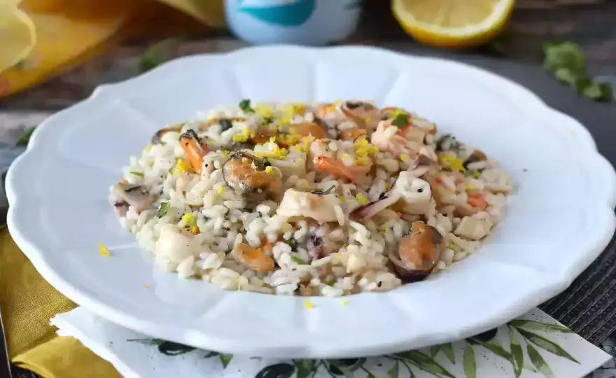 Risotto aux fruits de mer surgelés - La recette inratable
