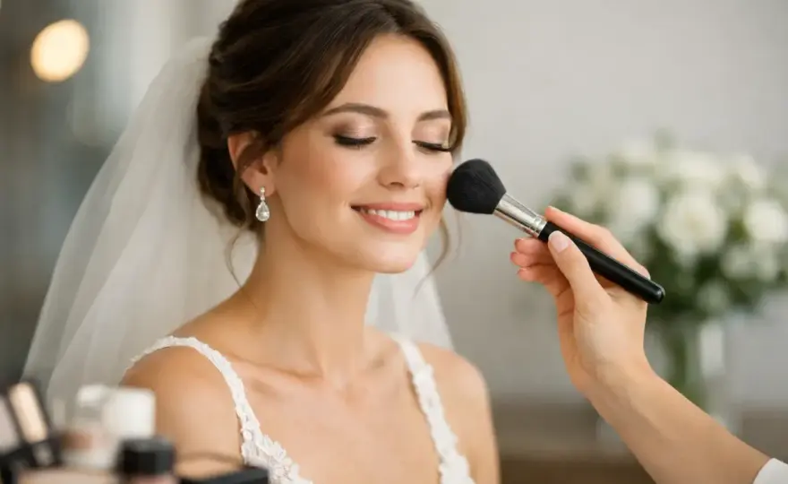 Maquillajes de novia que duran y siguen pareciendo tuyos