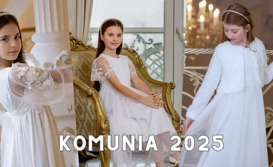 Sukienki komunijne dziewczynek - jak wybrać idealną kreację na uroczystość