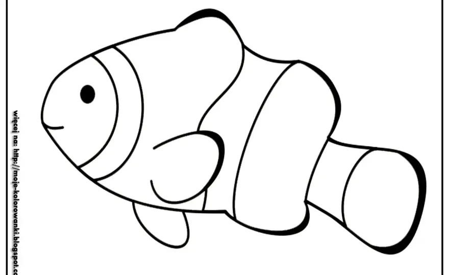 Jak narysować rybkę Nemo w prosty sposób – krok po kroku dla każdego