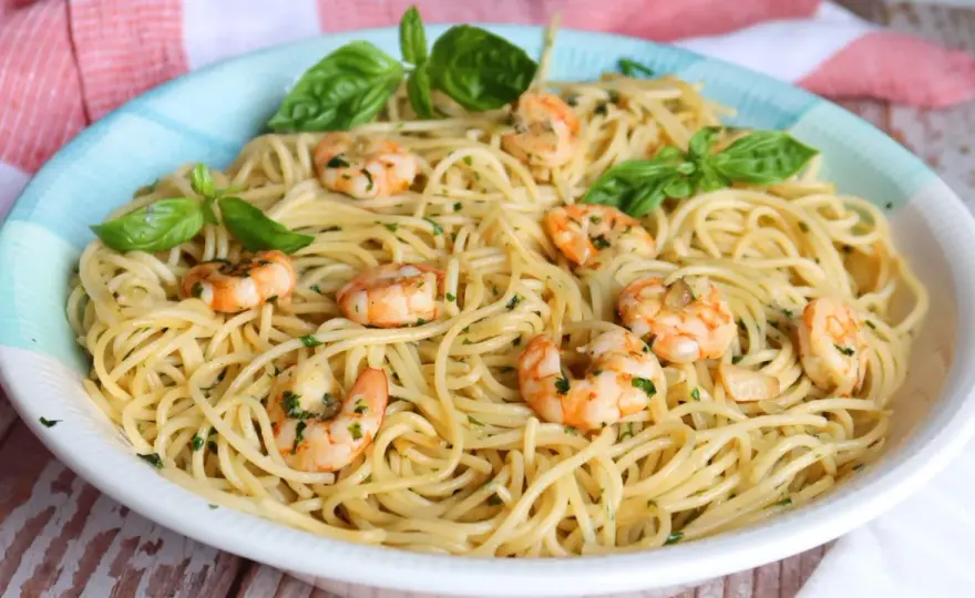 Espaguetis con Gambas Perfectos - La Receta que Siempre Sale