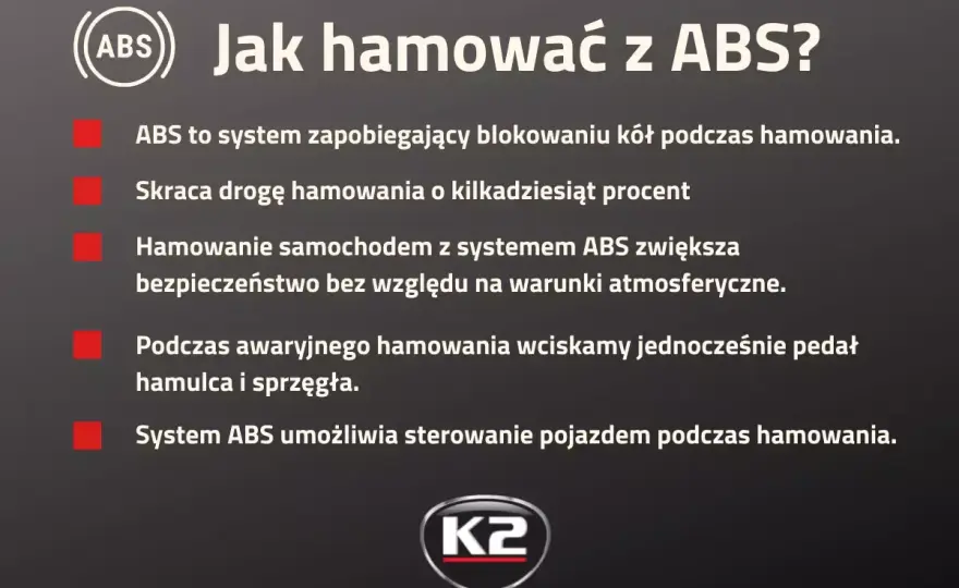 Układ ABS - Jak działa, co oznacza kontrolka i jak rozpoznać usterki?