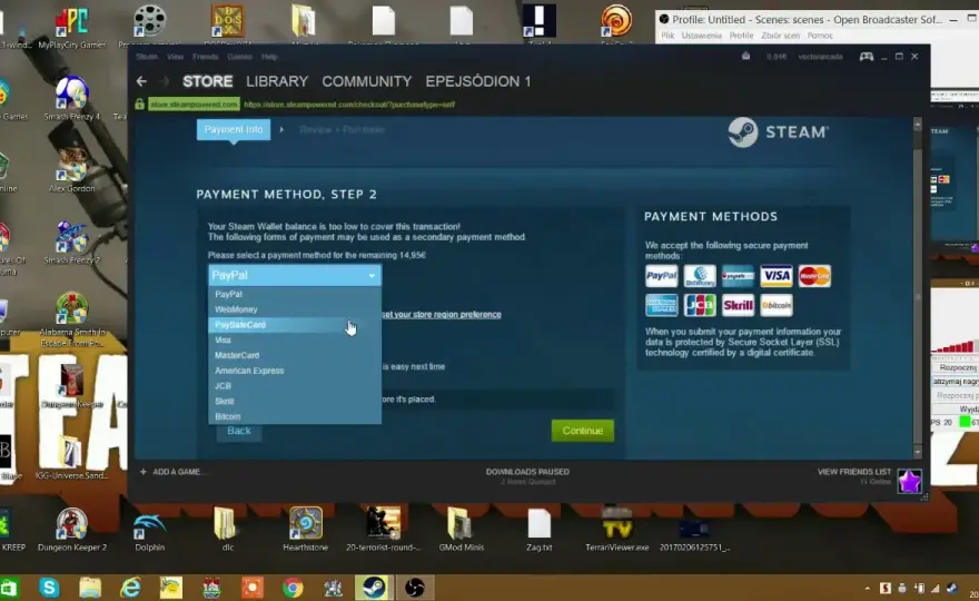 Jak szybko i bezpiecznie doładować konto Steam przez PSC - poradnik gracza