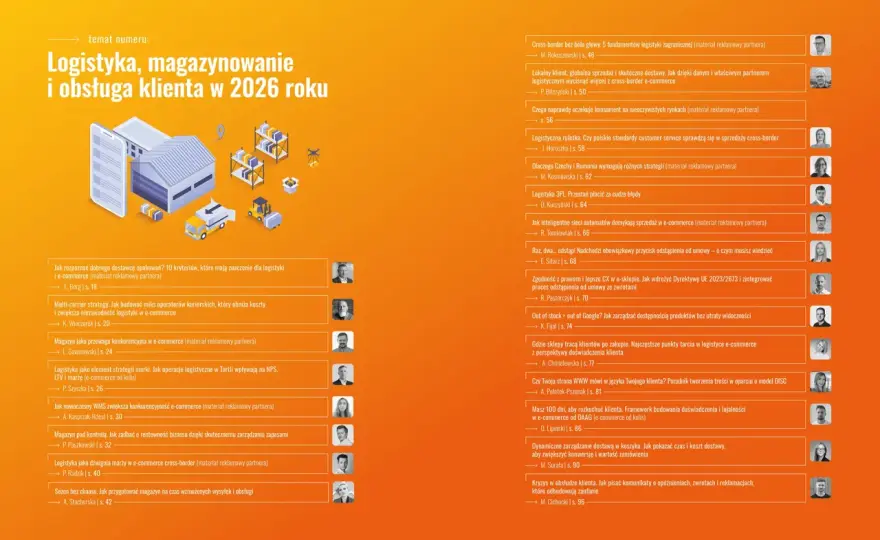 Logistyka e-commerce - bez tajemnic od magazynu po zwroty