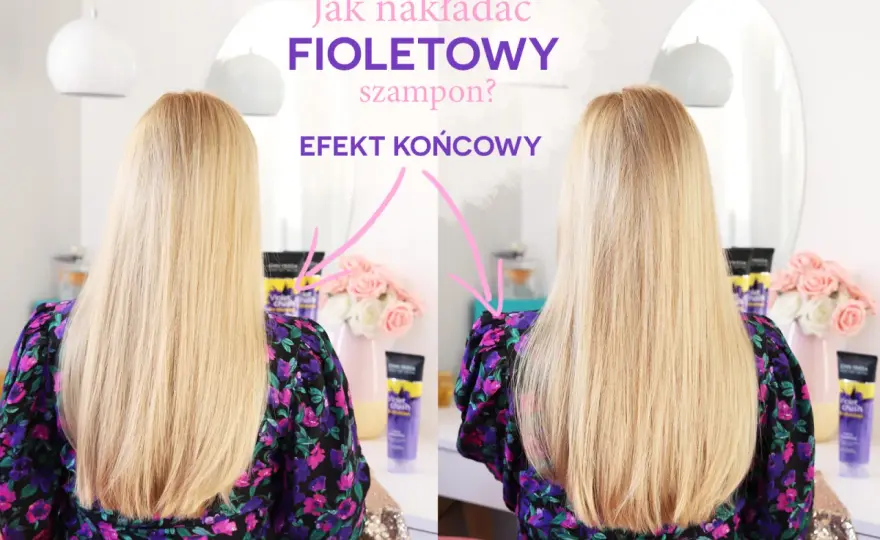 Fioletowy szampon - Jak używać, by nie zepsuć koloru?