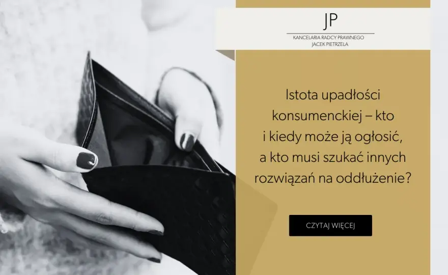 Kiedy można ogłosić upadłość konsumencką? Sprawdź warunki i terminy