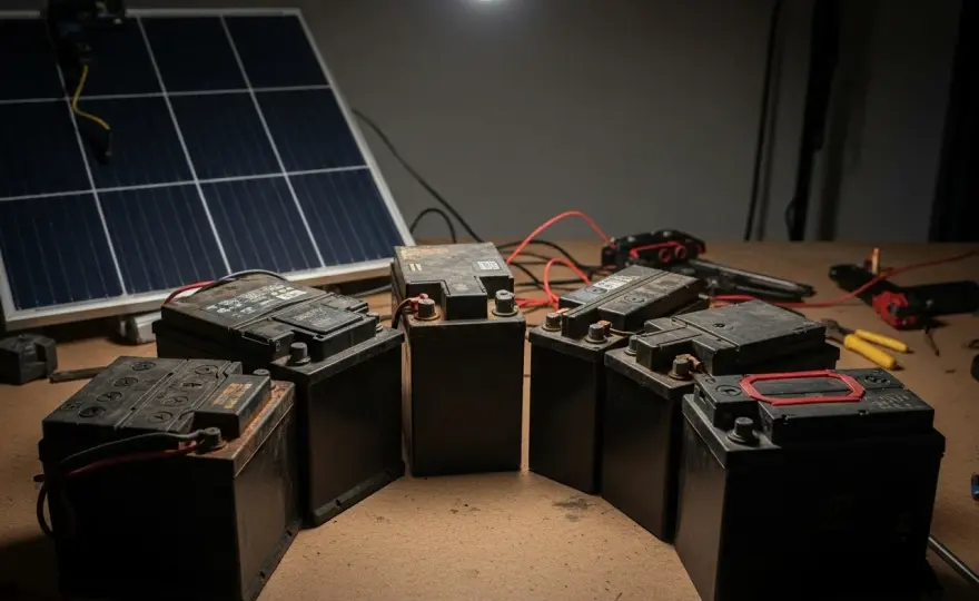 Autobatterie als Solarspeicher - Sinnvoll oder Risiko?