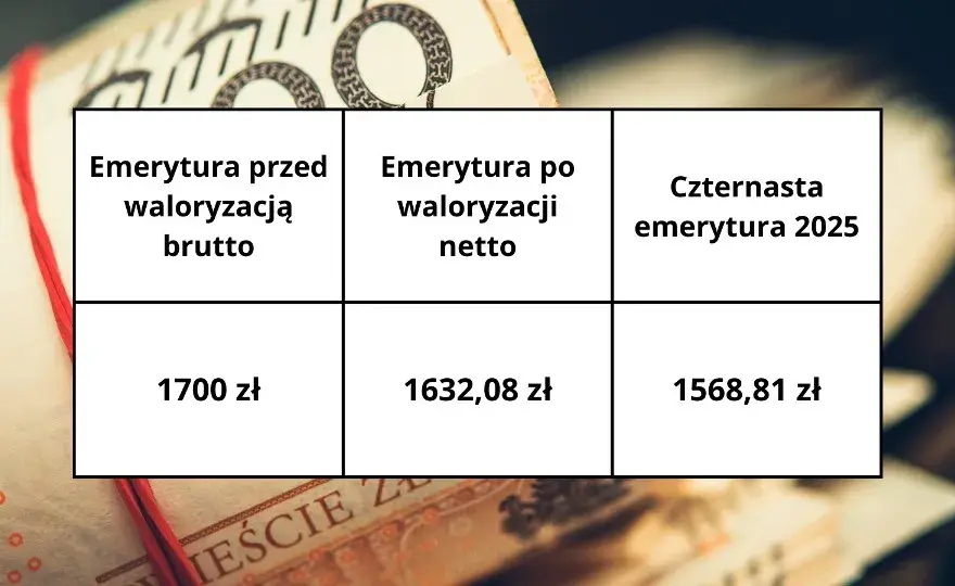 Ile jest 14 emerytury na rękę? Sprawdź, ile dostaniesz netto