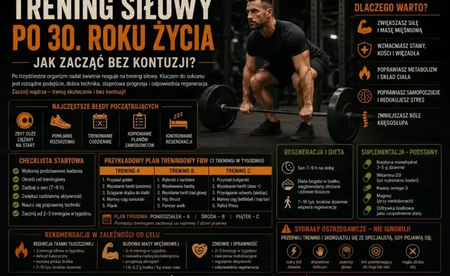 Trening całego ciała - prosty plan FBW, który naprawdę działa