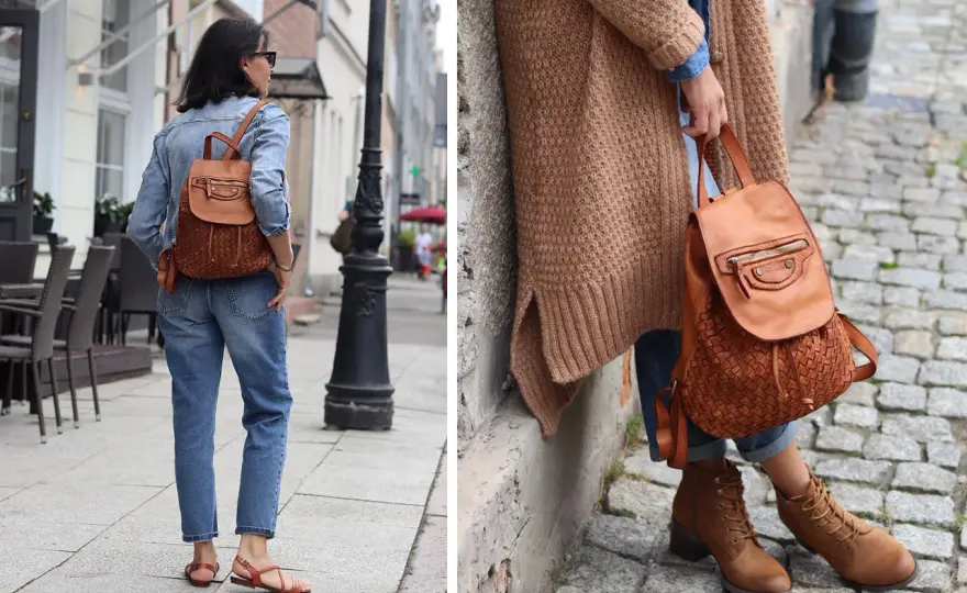Stylizacje z plecakiem - Jak nosić go elegancko i stylowo?