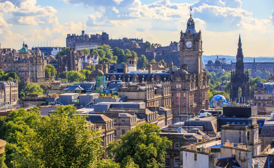 Beste Reisezeit für Edinburgh - die besten Monate auf einen Blick