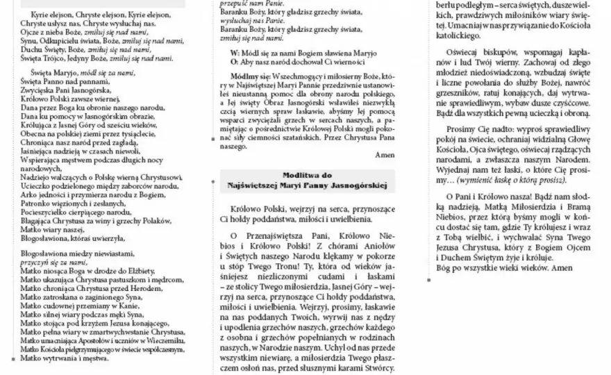 Litania do Matki Bożej o której godzinie – nie przegap modlitwy