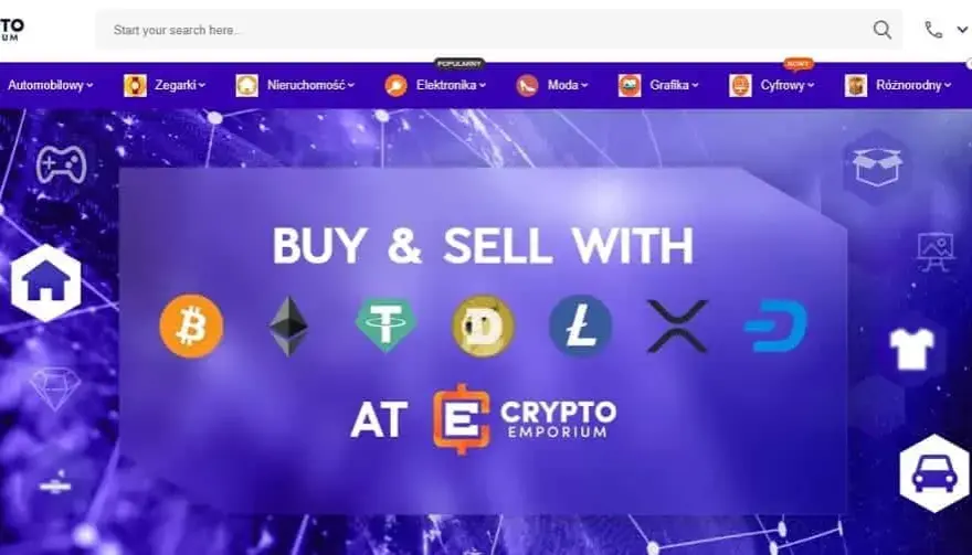 Zaskakujące miejsca gdzie można kupić za kryptowaluty - od pizzy po domy