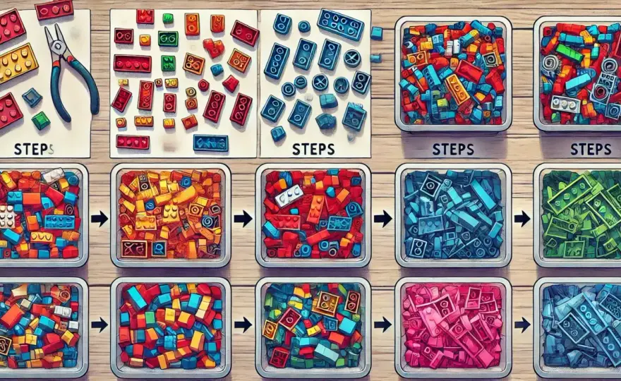 Alte LEGO-Anleitungen finden, nachbauen und sinnvoll aufbewahren