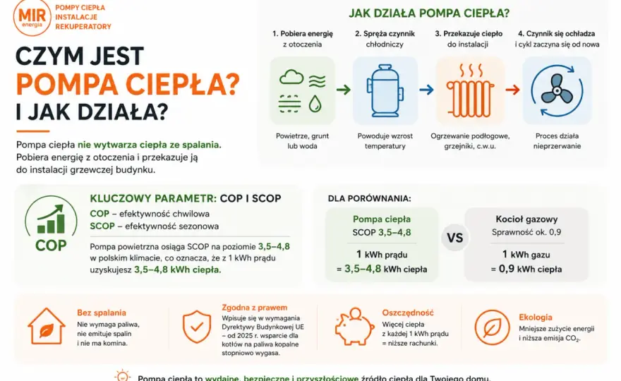 Pompa ciepła - co daje? Prawda o kosztach i oszczędnościach