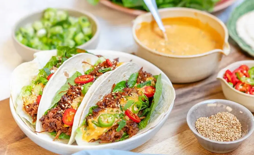 Koreansk pulled pork med gochujang och syrlig balans