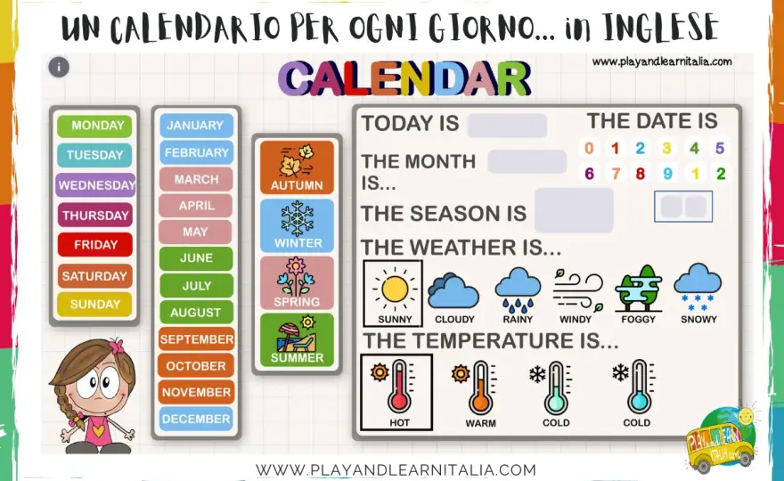 Che giorno è in inglese - Non confondere più date e orari