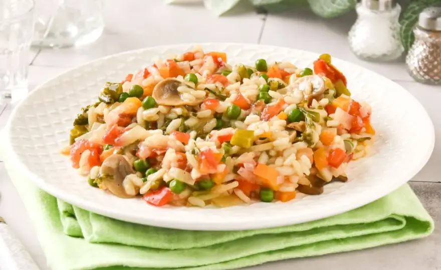 Risotto de Verduras Perfecto - El Secreto de la Cremocidad
