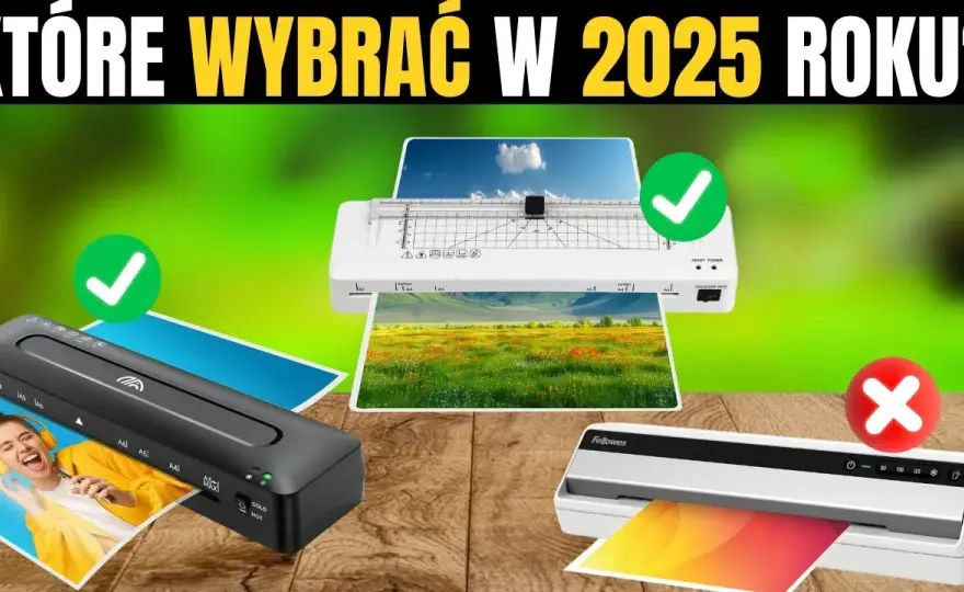 Najlepsze laminatory 2025 - ranking, który pomoże uniknąć rozczarowań