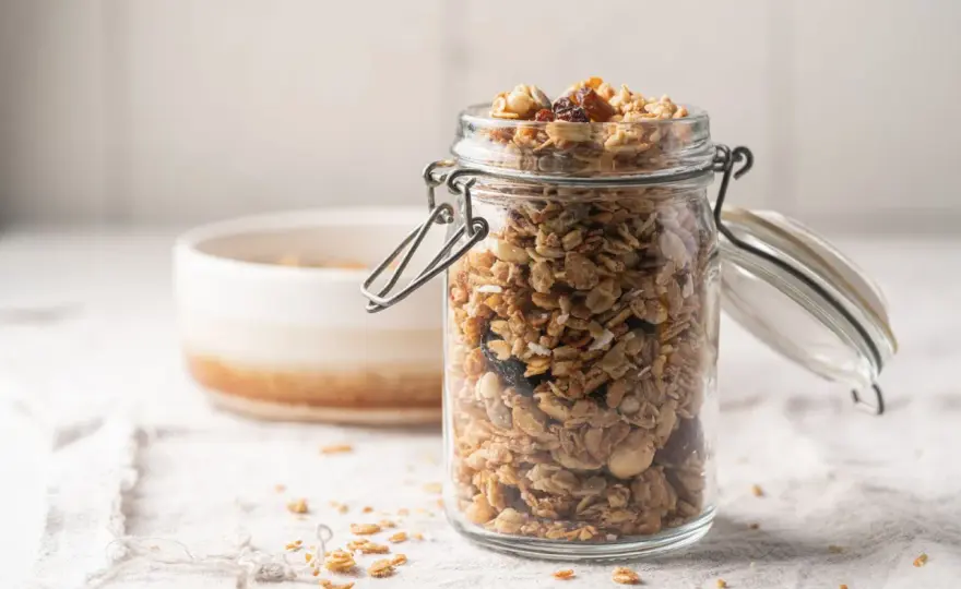 Granola fatta in casa - ricetta semplice e croccante