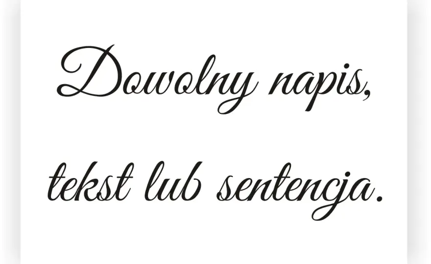Personalizowany napis na ścianę - Jak dobrać idealny rozmiar i styl?