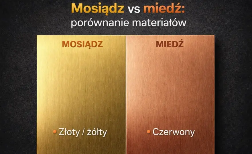 Mosiądz czy brąz? Jak odróżnić stopy miedzi w praktyce