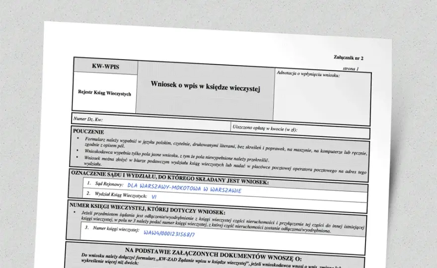 Wykreślenie hipoteki: Wniosek KW-WPIS krok po kroku (bez błędów)