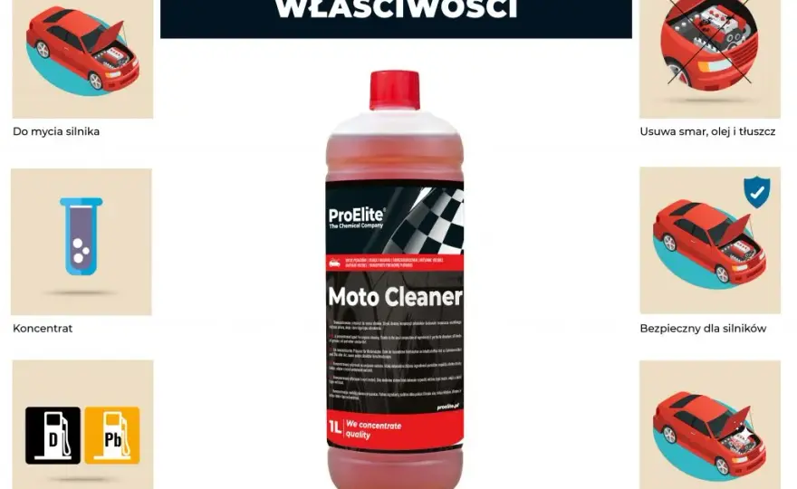 Silniki Claxon - preparat do mycia silników samochodowych