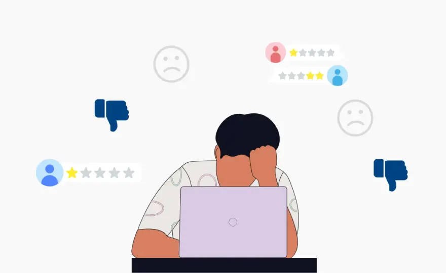 Recensioni negative - Trasforma le critiche in opportunità