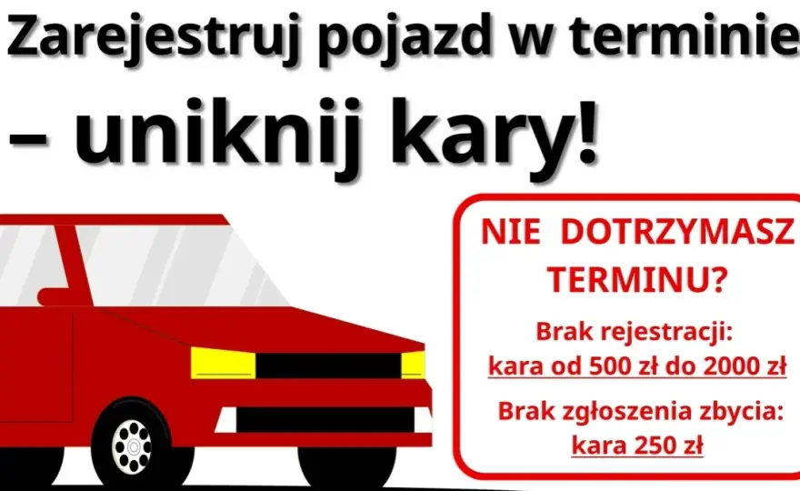Jaki jest czas na zgłoszenie sprzedaży samochodu? Uniknij kary!