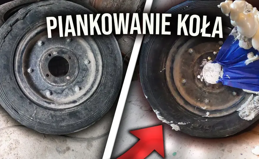 Czym wypełnić koło od taczki, aby uniknąć przebicia i poprawić komfort?